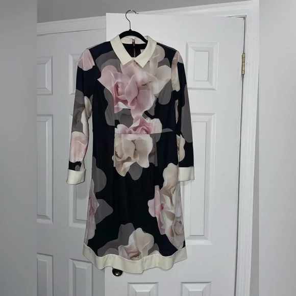 Ted Baker | Dresses | Ted Baker Women Long Sleeve Floral Dress | Poshmark Ted Baker | Dresses | Ted Baker Women Long Sleeve Floral Dress | Poshmark